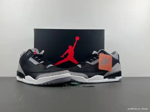 Cheap 3 Cement DN3707-010 Black Jordan Air 0617